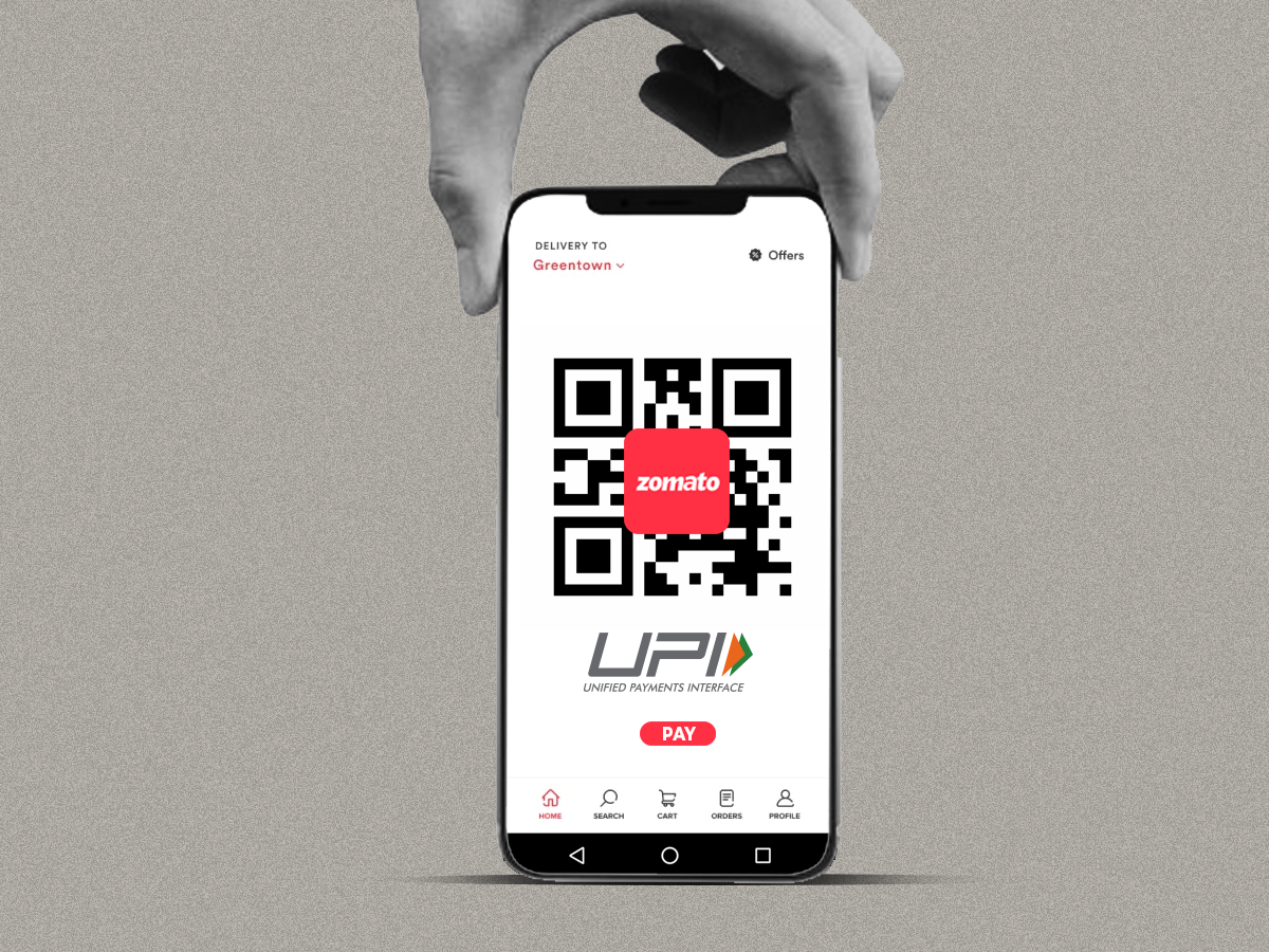 Online food delivery firm Zomato has started testing its own UPI offering_THUMB IMAGE_ETTECH